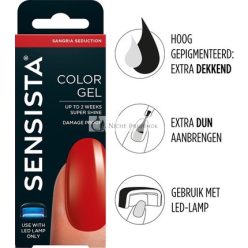Sensista Color Gel Körömlakk Sangria Csábítás - Piros