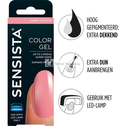 Sensista Color Gel Cheeky Lollipop - Rózsaszín