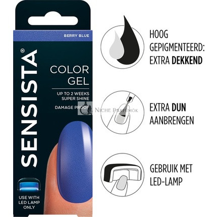 Sensista Farbgel - Berry Blue