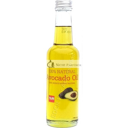 Yari 100% Természetes Avokádó Olaj Testre és Hajra, 250ml