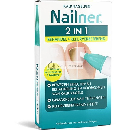 Nailner 2-in-1 Lime Nagelbehandlung Lime Nagelstift - Enthält 2 Stifte