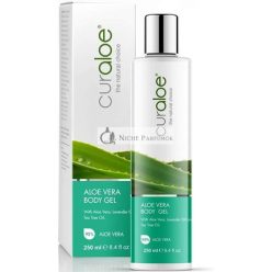   Curaloe Aloe Vera Testápoló Gél 98% Tiszta, Por és Víz Nélkül
