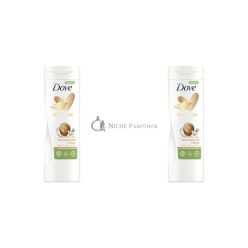   Dove Body Love Testápoló Krém Tápláló Ápolás Száraz Bőrre Shea Vajjal és Vanília Illattal, 400ml - 2 db