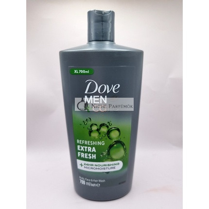 Dove Men +Care Extra Fresh Körper-, Gesichts- und Haarwaschmittel 700ml