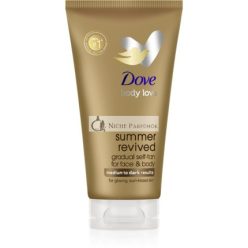Dove Sommer Selbstbräunungscreme - Mittel bis Dunkel, 75 ml