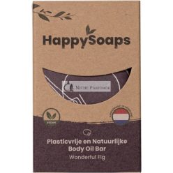   Happysoaps Testolaj Bar - Csodás Fügekkel - 100% Műanyagmentes, Vegán és Természetes, 70g