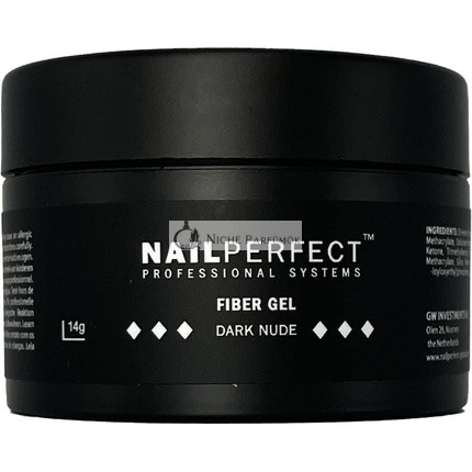 NailPerfect Szálas Gél Sötét Nude, 14g