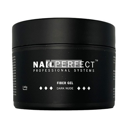Nail Perfect Fiber Gel Dunkel Nude, 45g