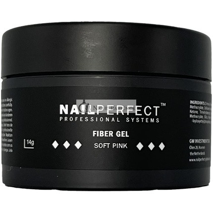 NailPerfect Szálas Gél Rózsaszín 14g