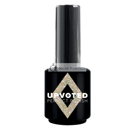 NailPerfect UPVOTED Csillogó Zselé Lakk #195 Arany Lány 15ml