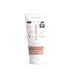   Naïf Napvédő Krém Babák és Gyerekek Számára SPF 50, 100ml