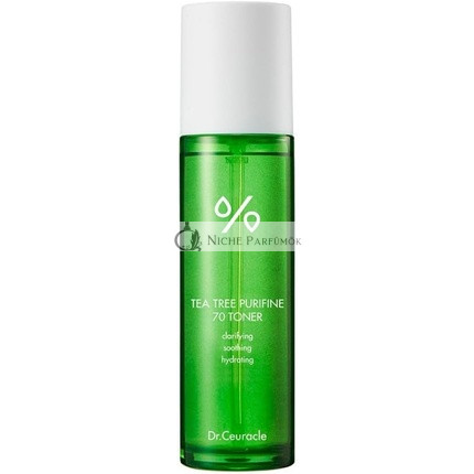 A Legkíméletesebb Tea Tree Toner Hatékony Akne Kezelés Koreai Bőrápolás Tea Tree 70% Kivonattal Aloe Vera AHA Könnyű Vizes Textúrával Ragadás Nélkül