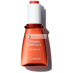   [the SAEM] Power Ampoule Ránctalanító Arckrém 35ml - 8 Fajta Peptid, Firmás és Javító, Nem Ragadós Textúra
