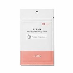   the SAEM See & Saw A.C. Control Clear Spot Patch 10mmx12db+12mmx12db