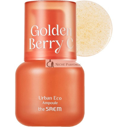 THESAEM Urban Eco Golden Berry C Ampoule - Unreinheiten beseitigen, Hauttöne korrigieren und dunkle Flecken aufhellen, feuchtigkeitsspendendes Gesichtsserum, 30 ml