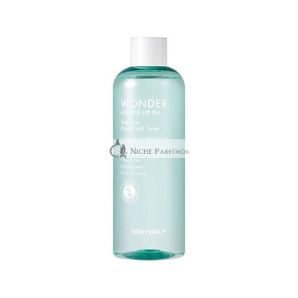 Tony Moly Wonder Tea Tree Pórus Frissítő Toner Problémás Bőrre