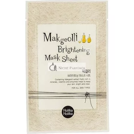 Holika Holika Makgeolli Aufhellende Maskenblatt