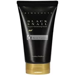   Holika Holika Prime Youth Schwarzer Schnecken Reinigungsschaum, 100ml