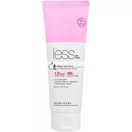 Holika Holika Less On Skin Rötung Reduzierende CICA Reinigungs-Schaum, 150ml