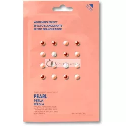   HOLIKA HOLIKA Pure Essence Maskenblatt Perle 25ml, Leichter Aufhellungseffekt, Natürlicher Duft, Zellregeneration