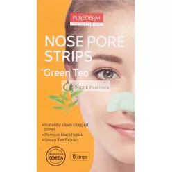   Purederm Botanische Wahl Teebaum-Nasenporenstreifen 6 Streifen