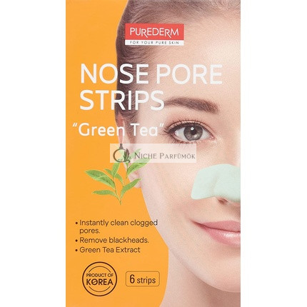Purederm Botanikai Választék Tea Fa Orrpórus Csíkok 6 Csík