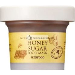   SKIN FOOD Honig Zucker Gesichtsmaske 180g - Brauner Zucker und Honig für glatte Haut