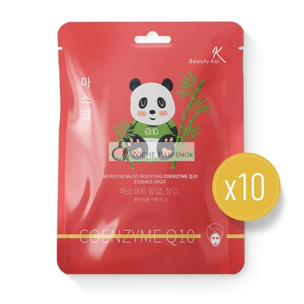 Co-Enzime Q10 Maszk 100% Természetes Összetétel, Ragyogó, Hidratált és Fiatalos Bőrért, 100g