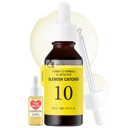 It'S SKIN Power 10 Formula VC Effector Ampulle Serum 30ml mit Grüntee-Extrakt - Feuchtigkeitsspendendes Serum gegen Sommersprossen und Hautunreinheiten