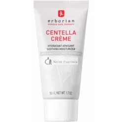   Erborian Centella Creme mit Centella Asiatica und Hyaluronsäure, Beruhigende Feuchtigkeitscreme, 50ml