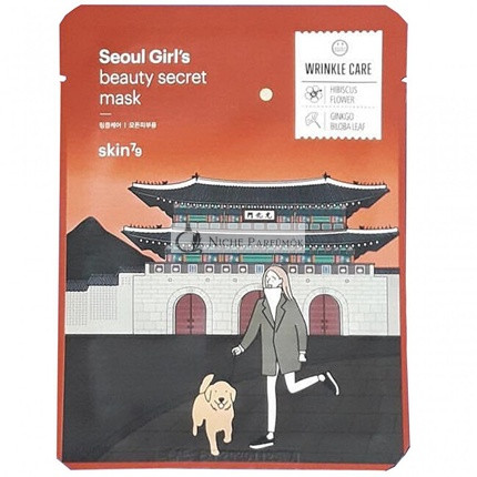 Anti-Falten Gesichtsmaske - Seoul Girl's Beauty Secret Mask (Faltenpflege-Maske) 10 x 20g