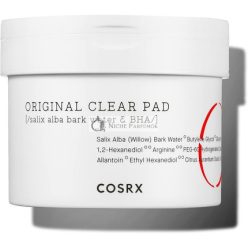   COSRX One Step Eredeti Tisztító Pad 70 Pad BHA Tonerrel Áztatott Hámlasztó és Tisztító Pad