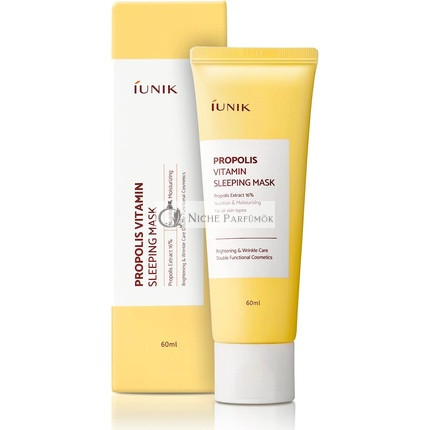 iUNIK Propolisz Vitamin Alvó Maszk, 60ml