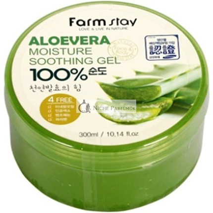 Farm Stay Aloe Vera Hidratáló Nyugtató Gél, 300ml