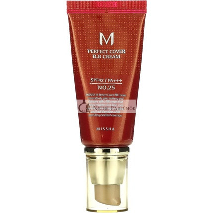 Missha M Perfect Cover BB Cream SPF42 PA+++ 25 Warm Beige, 50ml
