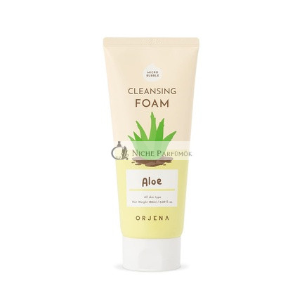 ORJENA Smile Day Aloe Reinigungs-Schaum für das Gesicht Koreanische Hautpflege Tiefenreinigung