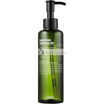 PURITO Grünes Reinigungsöl mit fünf essentiellen natürlichen Ölen - 200 ml