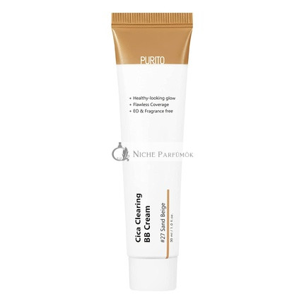 PURITO Cica Clearing BB-Creme #27 Sandbeige, 30 ml Vegan