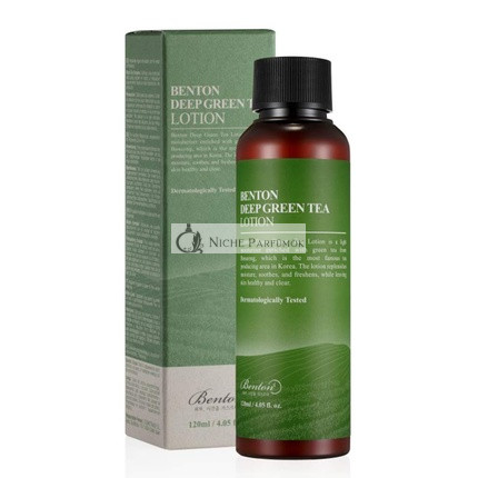 BENTON Mély Zöld Tea Lotion, 40W x 40L x 140H (mm)