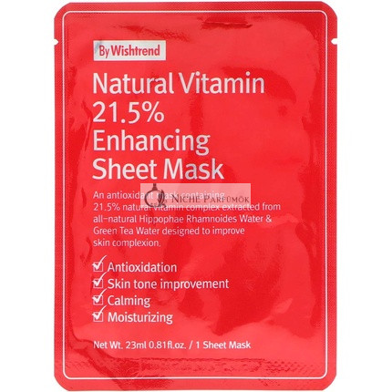 BY WISHTREND C21.5 Természetes Vitamin C Fokozó Arcpakolás 23g