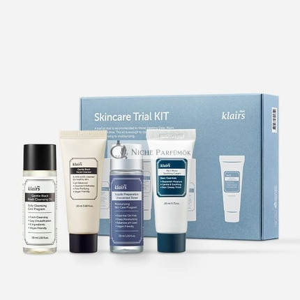 DearKlairs Hautpflege-Testsets 4 Minis Reinigungsöl, Reiniger, Toner, Creme, Reise Must-Haves
