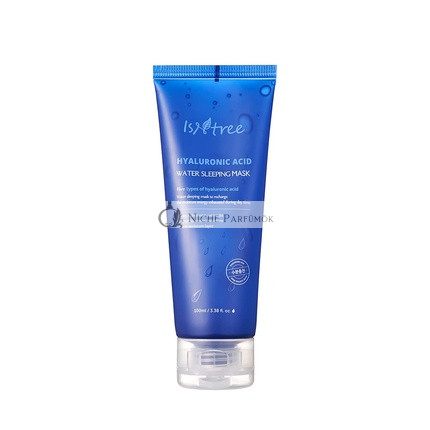 ISNTREE Hyaluronsav Alvás Maszk 100ml, Hidratáló Gél Textúra, Éjszakai Bőrápolás, Ragyogó Bőr