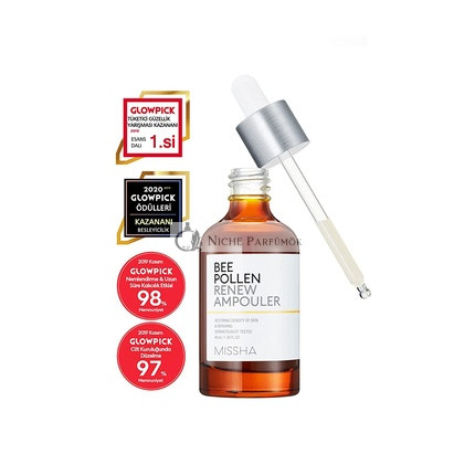 Missha Méhpollen Megújító Ampulla a Bőr Energiaszintjének Erősítésére, 40ml