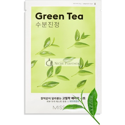 Missha Airy Fit Zöld Tea Arcpakolás 19g