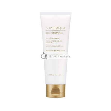 MISSHA Super Aqua Zellregenerierende Schnecken-Reinigungscreme