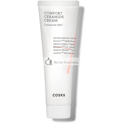 COSRX Balancium Comfort Ceramide Cream - Centella Asiatica Nyugtató és Hosszantartó Arcápoló Krém Száraz Bőrre, 80g