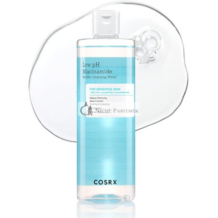 COSRX Niedriger pH Niacinamid Mizellen-Reinigungswasser, 400 ml
