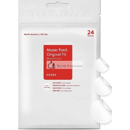 COSRX Master Patch Eredeti Fit Pattanás Patches Hidrokolloid 24 db