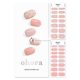 ohora Halbgeheilte Gel-Nagelstreifen N Fauler Sonntag - Funktioniert mit allen Nagellampen, Salonqualität, Langanhaltend, Einfach anzuwenden und zu entfernen - Enthält 2 Vorbereitungs-Pads, Nagelfeile und Holzstäbchen Rosa