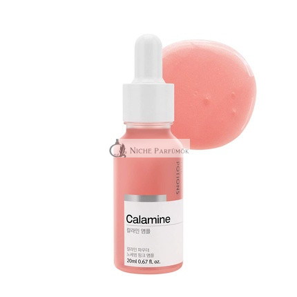 The Potions Kalamin Ampulla az Arcra, Nyugtató és Pattanásra Hajlamos Bőrre, Koreai Bőrápolás 20ml